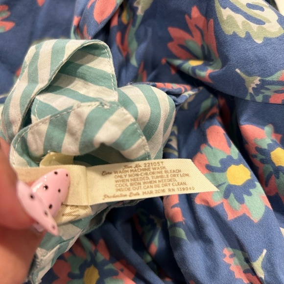 MATILDA JANE Girls Size 4 4T Sleeveless  Tunic Top Bow - Picture 6 of 6